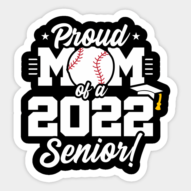 Senior graduation baseball mom Sticker by Tianna Bahringer